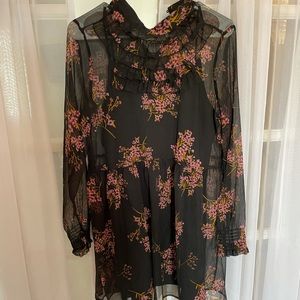 Who what wear, long sleeved dress, size small